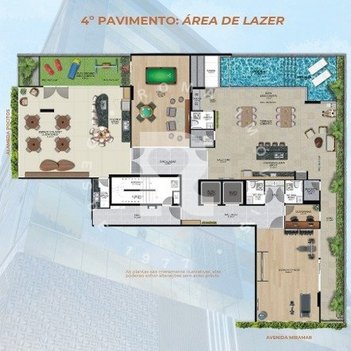 apartment em Avenida Miramar, Enseada Azul - Guarapari - ES