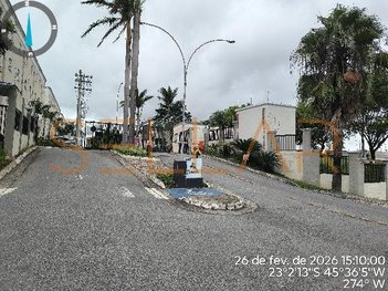 apartment em Estrada Municipal Francisco Alves Monteiro, Residencial Novo Horizonte - Taubaté - SP