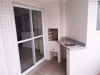 apartment em Rua Equador, Guilhermina - Praia Grande - SP