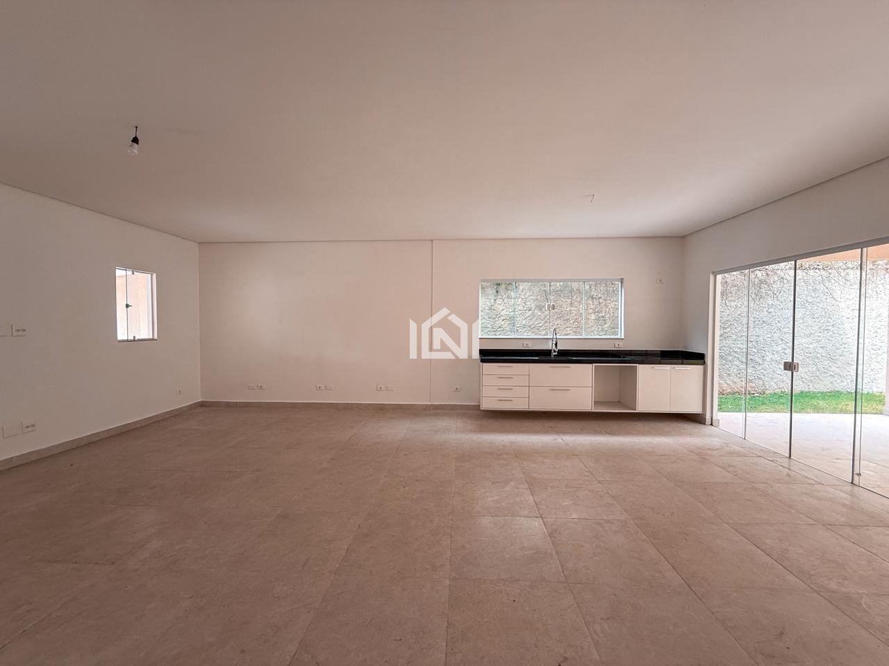 casa para locacao no  villagio saint thomas - cozinha integrada as salas