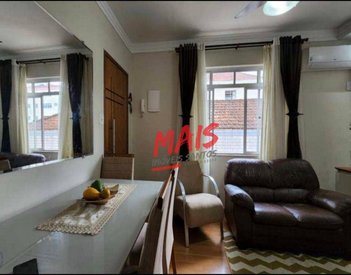 apartment em Rua Alexandre Herculano, Gonzaga - Santos - SP