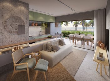 apartment em Avenida Tabuba Cumbuco, Cumbuco - Caucaia - CE