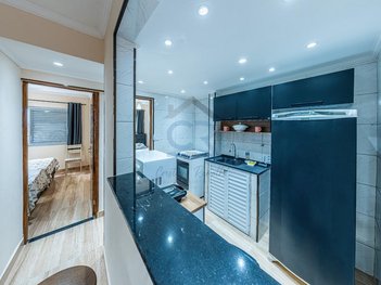 apartment em Rua Trinta e Um de Março, Mirim - Praia Grande - SP