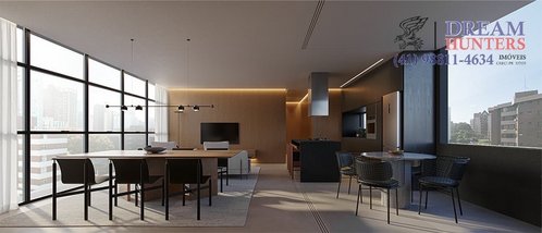 apartment em Rua Coronel Joaquim Ignácio Taborda Ribas, Bigorrilho - Curitiba - PR