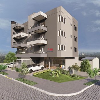 apartment em Rua Teixeira Mendes, Cinqüentenário - Caxias do Sul - RS