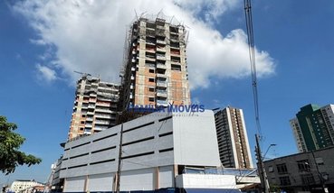 apartment em Rua Barão de Paranapiacaba, Encruzilhada - Santos - SP