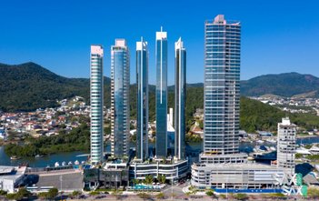 apartment em Av. Atlântica, Centro - Balneário Camboriú - SC