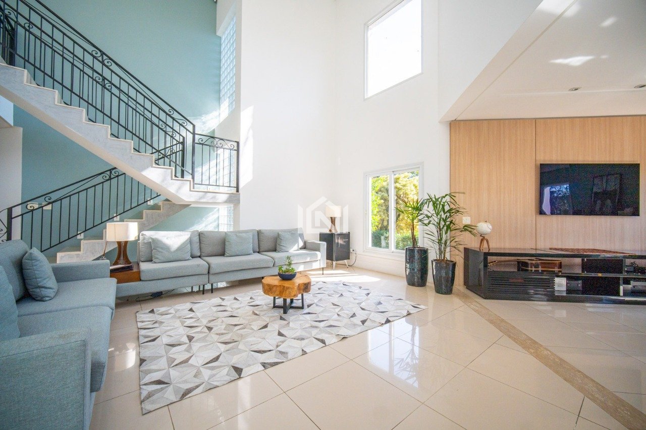 casa a venda no condominio euroville - sala de estar