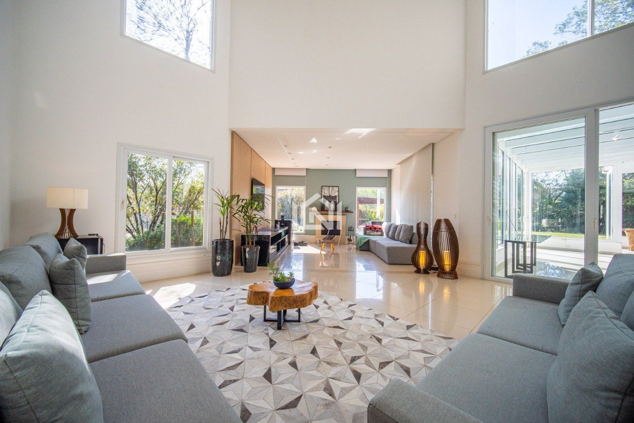 casa a venda no condominio euroville - sala de estar