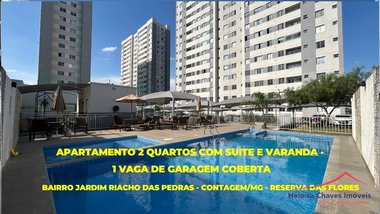 apartment em Rua Andrômeda, Jardim Riacho das Pedras - Contagem - MG