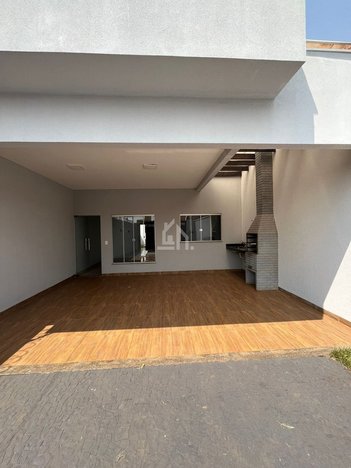 house em Rua Carmino da Silveira, Residencial Solar dos Ataídes 1ª Etapa - Rio Verde - GO