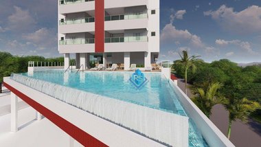 apartment em Avenida São Romerio, Caiçara - Praia Grande - SP