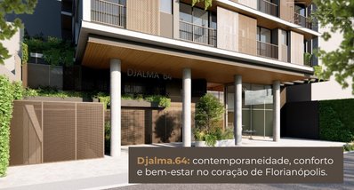 apartment em Rua Doutor Djalma Moellmann, Centro - Florianópolis - SC