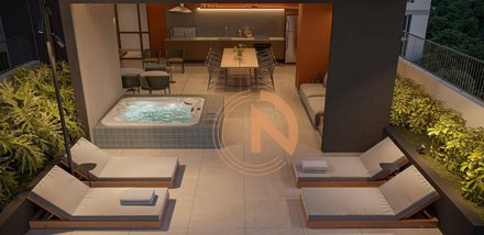 apartment em Rua Flórida, Cidade Monções - São Paulo - SP
