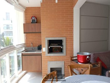 apartment em Passeio dos Jequitibas, Riviera - Bertioga - SP