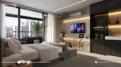 apartment em Rua Humaitá, Centro - São José dos Campos - SP