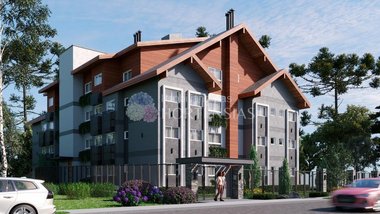 apartment em Rua Serafim Benetti, Floresta - Gramado - RS
