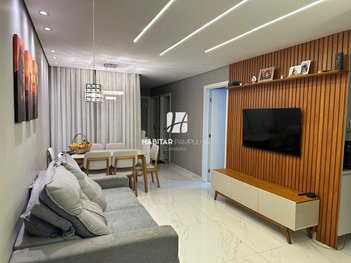 apartment em Avenida Alberto Calixto, Vale dos Coqueiros - Santa Luzia - MG