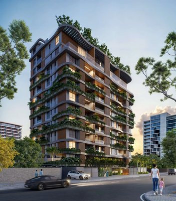 apartment em Rua Manuel Cavalcanti de Souza, Cabo Branco - João Pessoa - PB