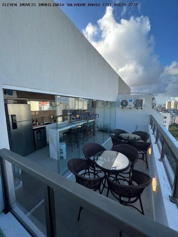 apartment em Rua Waldemar Falcão, Candeal - Salvador - BA