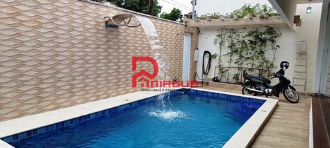 house em Avenida Marechal Mascarenhas de Moraes, Canto do Forte - Praia Grande - SP