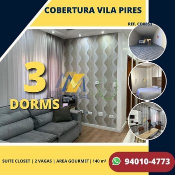 apartment em Rua Cisplatina, Vila Pires - Santo André - SP