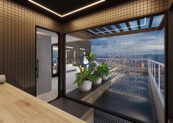 apartment em Rua General Osório, Canto do Forte - Praia Grande - SP