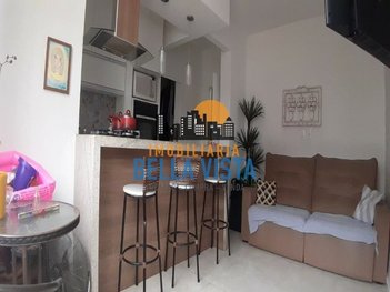 apartment em Avenida Antônio Rodrigues, Centro - São Vicente - SP