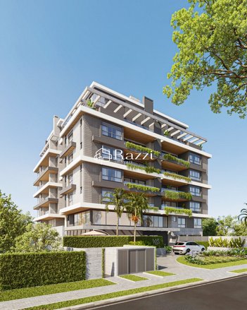 apartment em Rua Professor Arthur Loyola, Cabral - Curitiba - PR