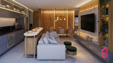 apartment em Rua T 1 A, Setor Bueno - Goiânia - GO