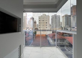 apartment em Rua 318, Meia Praia - Itapema - SC