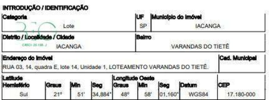 Cômodo Condomínio
