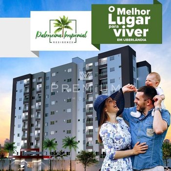 apartment em Alice de Oliveira e Silva, Jardim Holanda - Uberlândia - MG