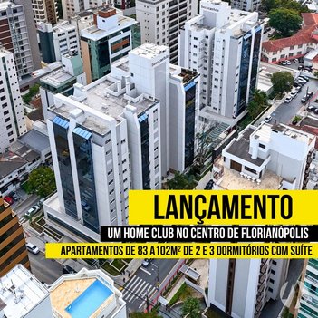 apartment em Rua Presidente Coutinho, Centro - Florianópolis - SC