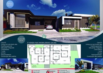 house em Rua Opala, Rainha do Mar - Xangri-Lá - RS