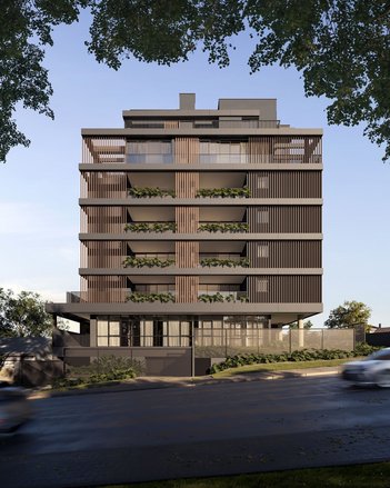 apartment em Rua Gastão Câmara, Bigorrilho - Curitiba - PR