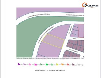 land_lot em Avenida Severino Ballesteros Rodrigues, Ressaca - Contagem - MG