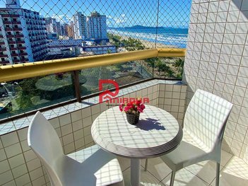 apartment em Rua Primeiro de Maio, Mirim - Praia Grande - SP
