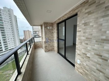 apartment em Rua São Benedito, Caiçara - Praia Grande - SP