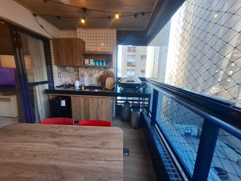 apartment em Rua Doutor Isidoro José Ribeiro Campos, Ponta da Praia - Santos - SP