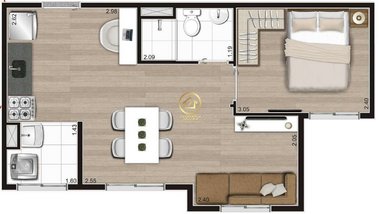 apartment em Rua dos Silvas, Vila Nivi - São Paulo - SP