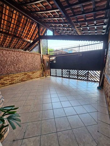 house em Rua Guimarães Rosa, Ocian - Praia Grande - SP