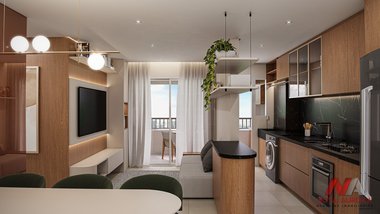 apartment em Rua Ida Verdi Amorim, Vila Redentora - São José do Rio Preto - SP