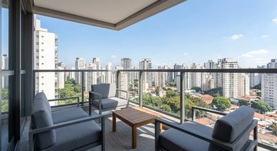 apartment em Rua das Fiandeiras, Vila Olímpia - São Paulo - SP