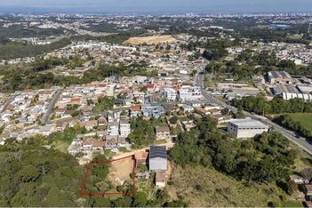 land_lot em Rua Santos Dumont, Lamenha Grande - Almirante Tamandaré - PR