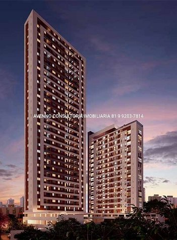 apartment em Rua Real da Torre, Torre - Recife - PE