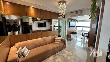 apartment em Rua Vitório Morbim, Caiçara - Praia Grande - SP