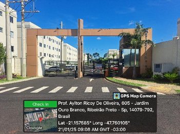 apartment em Rua Professor Aylton Ricoy de Oliveira, Jardim Ouro Branco - Ribeirão Preto - SP