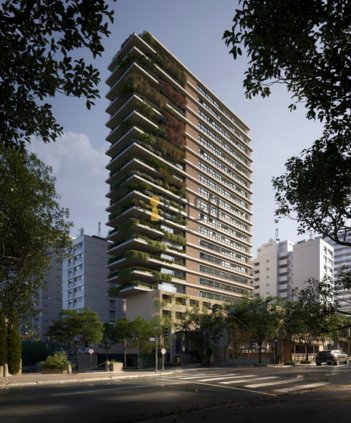 apartment em Rua da Consolação, Cerqueira César - São Paulo - SP