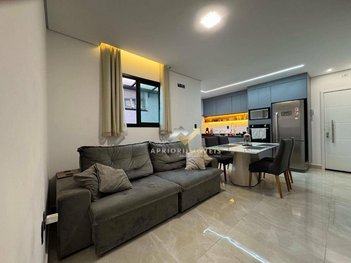 apartment em Rua Vinte e Quatro de Maio, Vila América - Santo André - SP